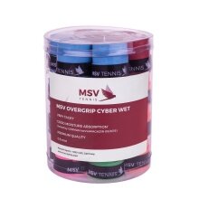 MSV Overgrip Cyber Wet 0.6mm (Sweat absorption/Durability) assorted 24-pack