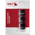 MSV Overgrip Cyber Wet 0.6mm (Sweat absorption/Durability) black 3-pack