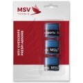 MSV Overgrip Prespi Absorb 0.6mm (Sweat absorption/Comfort) blue 3-pack