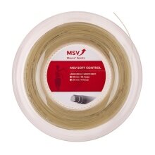 MSV Tennis String Soft Control (Allround+Touch) natural 200m roll