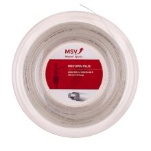 MSV Tennis String Spin Plus 1.30 (Allround+Spin) natural 200m roll