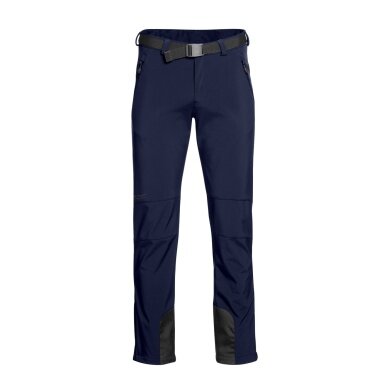 Maier Sports Outdoor Softshell Trousers Winter Tech (warm fleece material) dark blue Men