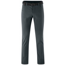 Maier Sports Hiking Trousers Perlit (windproof/water-repellent/fleece-lined) long graphite grey Men