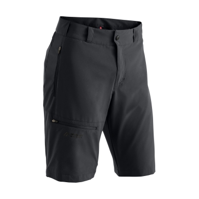 Maier Sports Hiking Shorts Bermuda Latit Short (4-Way Stretch) Short Black Men's