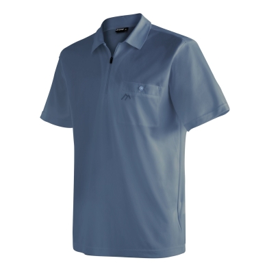 Maier Sports Hiking/Leisure Polo Arwin 2.0 (breathable, quick-drying) ensign blue Men's