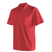 Maier Sports Hiking/Leisure Polo Arwin 2.0 (breathable, quick-drying) red men's