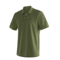 Maier Sports Hiking / Leisure Polo Ulrich (comfortable fit) olive green men's