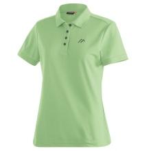 Maier Sports Hiking/Leisure Polo Ulrike (100% Polyester) green Ladies