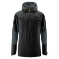 Maier Sports All-Season Hiking Jacket Ribut 3in1 (PrimaLoft® Insulation, windproof and waterproof) black/grey Men