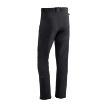 Maier Sports Adakit Softshell Trousers (windproof and water-repellent) long black men's