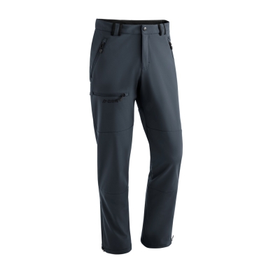 Maier Sports Adakit Softshell Trousers (windproof and water-repellent) long graphite grey men's