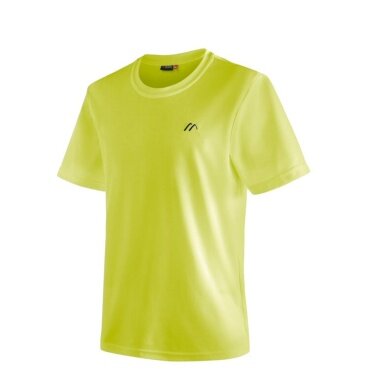 Maier Sports Functional T-shirt Walter (Polyester, Moisture Transport) lime yellow Men