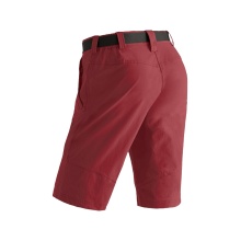 Maier Sports Hiking Shorts Bermuda Lawa Short (4-Way Stretch, high wearing comfort) short burgundy ladies