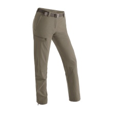 Maier Sports Inara Slim Hiking Trousers (4-Way Stretch Material) Long Coriander Brown Ladies