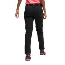 Maier Sports Inara Slim Zipp-Off Trousers (long trousers and shorts in one) long black ladies