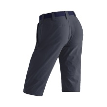 Maier Sports Hiking Trousers Kluane (4-Way Stretch, Water-Repellent) Short Night Blue Ladies