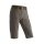 Maier Sports Hiking Trousers Kluane (4-Way Stretch, Water-Repellent) Short Brown Ladies