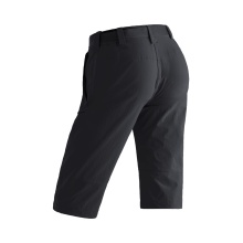 Maier Sports Hiking Trousers Kluane (4-Way Stretch, Water-Repellent) Short Black Ladies