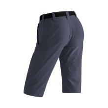 Maier Sports Hiking Trousers Kluane (4-Way Stretch, Water-Repellent) Short Graphite Grey Ladies