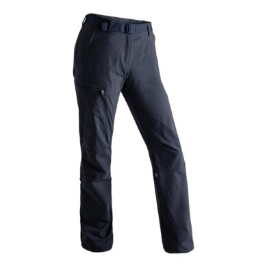 Maier Sports Lulaka Hiking Trousers (elastic, breathable, water-repellent) long night blue ladies