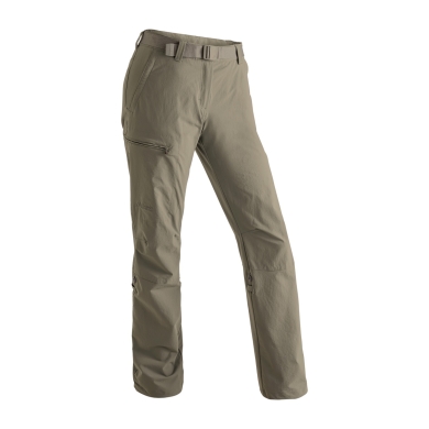 Maier Sports Lulaka Hiking Trousers (elastic, breathable, water-repellent) long coriander brown ladies