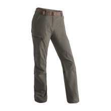 Maier Sports Lulaka Hiking Trousers (elastic, breathable, water-repellent) long brown ladies