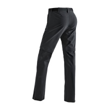 Maier Sports Hiking Trousers Nata T-Zip-Off (long trousers and Bermuda shorts in one) long black ladies