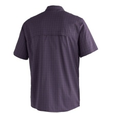 Maier Sports Travel/Hiking Shirt Mats (optimal freedom of movement, chest pocket) purple men's