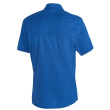 Maier Sports Travel/Hiking Shirt Mats (optimal freedom of movement, chest pocket) blue men's