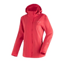 Maier Sports Functional Jacket / Hiking Jacket Metor Rec (waterproof, windproof) red Ladies