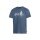 Maier Sports Hiking / Leisure T-shirt Tilia Pique (Polyester, quick-drying) blue / grey men's