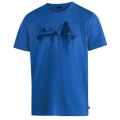 Maier Sports Hiking / Leisure T-shirt Tilia Pique (Polyester, quick-drying) blue men's