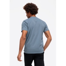 Maier Sports Hiking / Leisure T-shirt Tilia Pique (Polyester, quick-drying) sea blue Men's