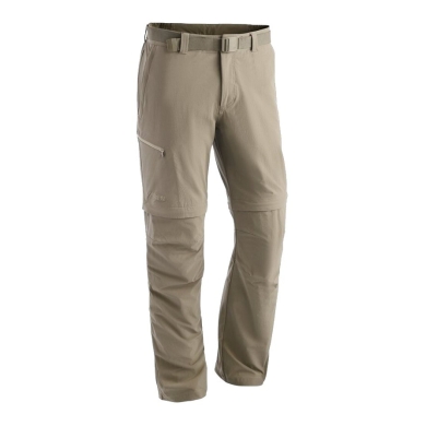 Maier Sports Hiking Pants Tajo 2 Zip-Off (long pants and Bermudas in one) long beige Men