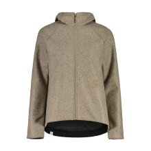 Maloja Fleece Jacket FlachauM with Hood (Alpine Wool) clay brown Ladies