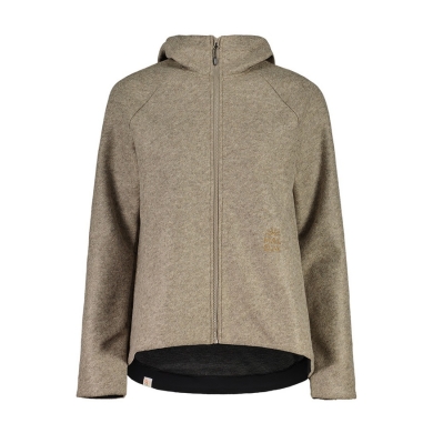 Maloja Fleece Jacket FlachauM with Hood (Alpine Wool) clay brown Ladies