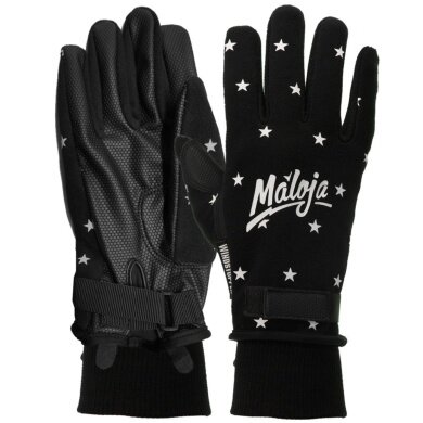 Maloja Gloves CaveM.NOS Nordic Skating - black/white - 1 pair