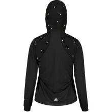 Maloja Hybrid Jacket SennesM. Printed (high breathability, 3-layer softshell) black Women