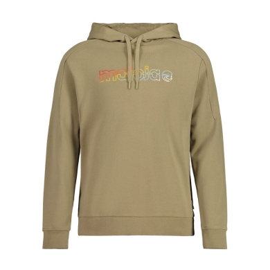 Maloja Soffranco Organic Sweat Hoody khaki/brown Men