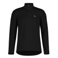 Maloja Long Sleeve Shirt CesarM Mountain Fleece (Halfzip, 4-way stretch, quick-drying) black Men