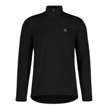 Maloja Long Sleeve Shirt CesarM Mountain Fleece (Halfzip, 4-way stretch, quick-drying) black Men