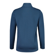 Maloja Long Sleeve Shirt CesarM Mountain Fleece (Halfzip, 4-Way Stretch, quick-drying) dark blue Men