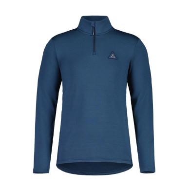 Maloja Long Sleeve Shirt CesarM Mountain Fleece (Halfzip, 4-Way Stretch, quick-drying) dark blue Men