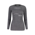 Maloja Long Sleeve MigrolinoM.Shirt (quick-drying, high wearing comfort) Underwear dark grey Women