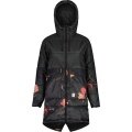 Maloja Winter Coat BerraM Urban Puffer Coat (windproof, warm, lightweight, water-repellent) black/multicoloured Women