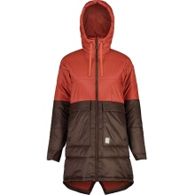 Maloja Winter Coat BerraM Urban Puffer Coat (windproof, warm, lightweight, water-repellent) red/brown Women