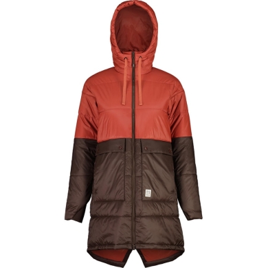 Maloja Winter Coat BerraM Urban Puffer Coat (windproof, warm, lightweight, water-repellent) red/brown Women