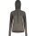 Maloja Long-sleeved Hoodie (Halfzip) VajoletM Mountain Midlayer Shirt - Merino Wool - Dark Grey Women