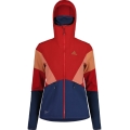 Maloja Ski Jacket FronebenM (windproof, water-repellent) red/multi-coloured ladies