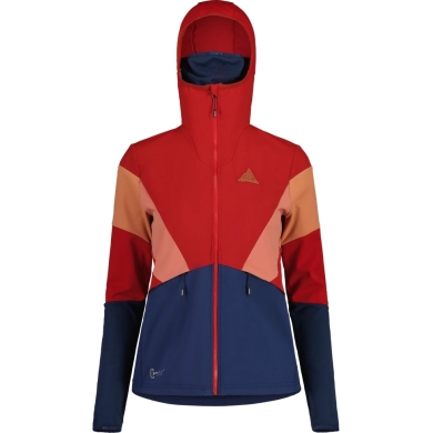 Maloja Ski Jacket FronebenM (windproof, water-repellent) red/multi-coloured ladies